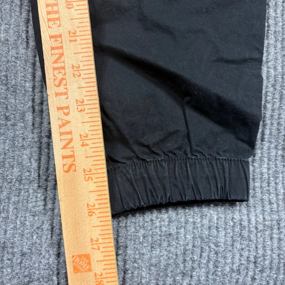 Aeropostale Joggers Men's M Black Stretch  Pants Drawstring Elastic Waist Casual